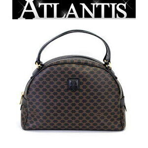 Celine Macadam Handbag Black